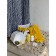 Essential towel, 612 g, size 90x150 cm, mustard color