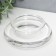 Glass Glass for 1 candle "Anta" D-4.5 cm Transparent 8.5x8.5x2.5 cm