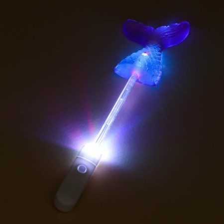 Lollice "My Mermaid" on a luminous stick, without sugar, 30 g.-1