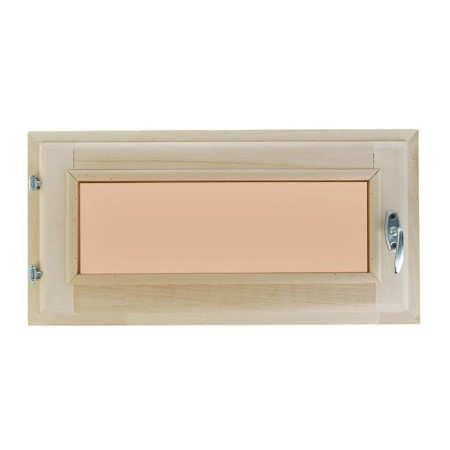 Window, 30 × 60cm, double glass, tinted, from linden