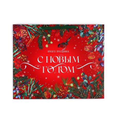Laminated horizontal “New Year's fairy tale”, XL 49 x 40 x 19 cm, New Year-4
