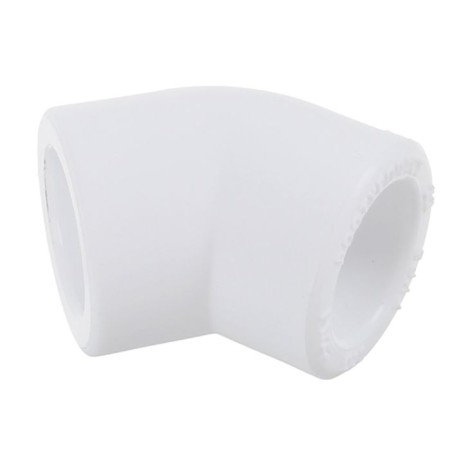 RTP square, polypropylene, d = 20 mm, 45 °, PN25