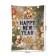 Decorative panel with photo printing of "Happy New Year", vertical, size 150x200 cm
