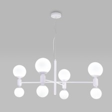 Ceiling Lamp EUROSVET Bubble 30182/8, E27, G9, 8x20W, 1000x760x1300 mm, white color