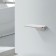 Shower seat Wasserkraft SS401, 350x330x50 mm, folding, polypropylene, white
