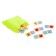 Developing game "A little animals, bugs and various birds. Circle domino "