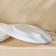 A set of dining plates Luminarc Trianon, D = 25 cm, glass -ceramic, 6 pcs, white color