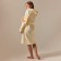 Terry robe with a hood Women's SL Home: Basic "Ivory", Rr. L, 100% HL, 420 g/m2
