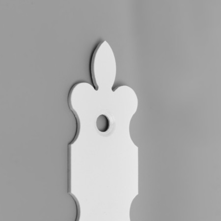 Holder for Kashpo "Boy" White, 21.4x31.9cm-1