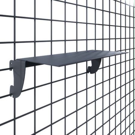 Shoe shelf straight, 26 × 10cm, black color-2