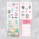 Stickerbook "#Fashion", 8 sheets, 14 x 21 cm