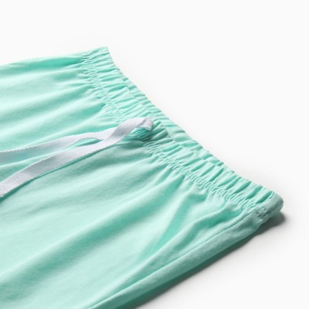 Pajama nursery (shirt and trousers) minku, mint color, height 98 cm-7