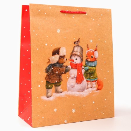 Gift Package "Beast at the Snowman", 26 x 32 x 12 cm-2