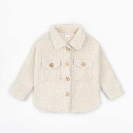 Children's jacket Amarobaby Lama, height 110 cm, beige color-11