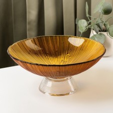 Vase made of glass for fruits 