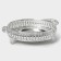 Serving tray "Solon", 34 × 24.5 × 9 cm, with handles, silver color