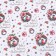 Paper packaging glossy bilateral "wreaths", 70 x 100 cm