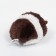 Vibrating toy, 5 cm, white-brown