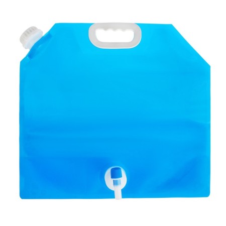 Folding canister with a valve 10 l