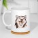 Sublimation mug "I recognize my mistakes as ingenious", with the application