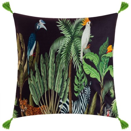 Decorative pillowcase with brushes Ethel Fauna, 43x43 cm