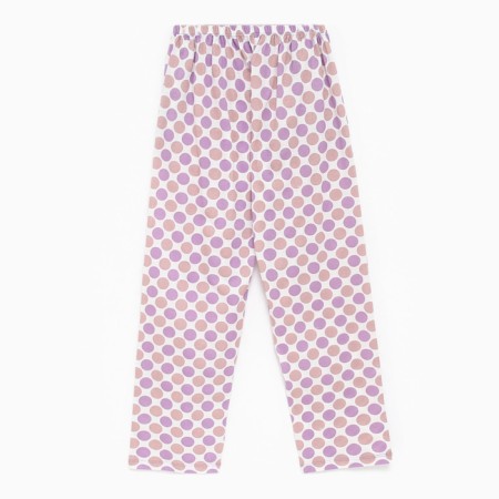 Female homemade set (T -shirt/pants), lavender color, size 60-7