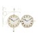 Walls are double-sided, on the suspension "Merano", discrete move, D-24 cm, 46 x 29 cm, 1 aa