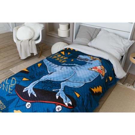 Cover for children's Ethel 1.5 joint venture "T-Rex", 145x210 cm, microfiber-8