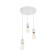 Lamp "Skin" 3he27 40W white 30x30x16-60cm