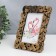 Photo frame plastic 10x15 cm "Leaves-faith" dark gold 20x14.5 cm