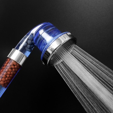 Shower Lake Zein Z0112, plastic/stainless steel, 3 modes, microscopic points, transparent-11