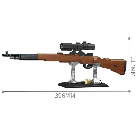 Designer-Mini "Weapon. Three -liter ", 1130 details-1