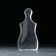 Glass Serving dish "Fles", 18 × 8.8 cm