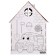 House-painting from cardboard "Fire Station"