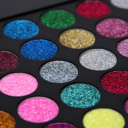 Palette shadows with sparkles, 35 colors-7