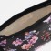 Cosmetic bag with lightning, black color
