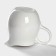 Black Porcelain Magistro Blanche, 1 L, White Color