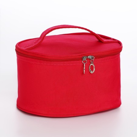 Lightning cosmetic bag, raspberry color