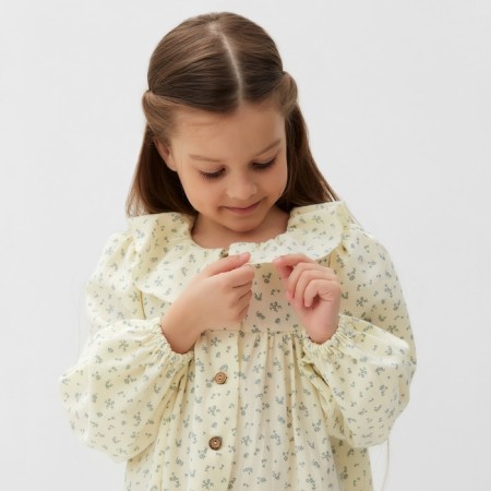 Платье детское с воротником KAFTAN, р.28 (86-92 см)-9