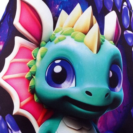 Pillow Egg "Dragon", purple-2