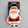 LED toy on Velcro "Santa Claus" 7 × 10 cm, batteries Lr44x3, glow of multi
