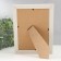 Photo frame plastic 13x18 cm "Rombs. Texture of the tree" White 21.5x16.5 cm