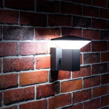 CLU02W lamp, 6W LED, 450LM, 4000K, Black, IP54