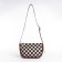 Bag-Cross-Bodi with a zipper, beige/brown color