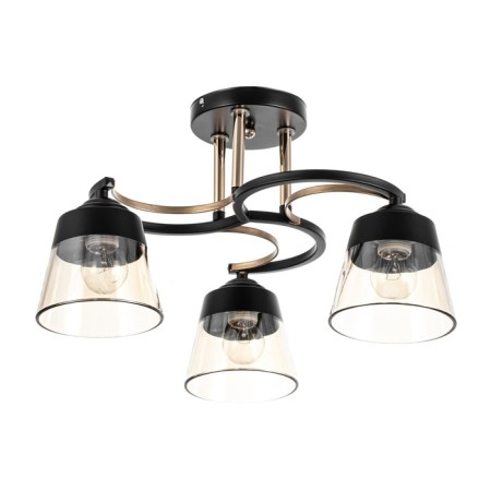 Rory chandelier 3he27 40w Black 44x44x17.5 cm