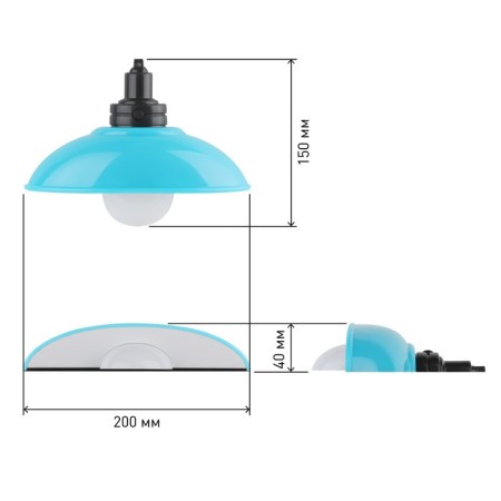 Nightlight-NLED-487-1W-SW-BU lamp on Blue batteries-8