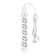 Network filter, 5 nests, 1.5m, s/h, with curtains, with an off, 2200W, 10A, white, 32574 1, Duwi