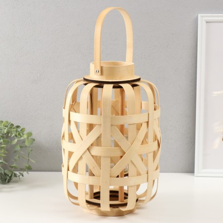 Bamboo Climb "Flamp. Wicker pattern" 33x23.5x23.5 cm-1