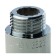 Extension cord Stout SFT-0002-001225, 1/2 "x 25 mm, chrome