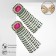 Hanging earrings with rhinestones "Burleske" Waterfall, colored in gold, 10 cm